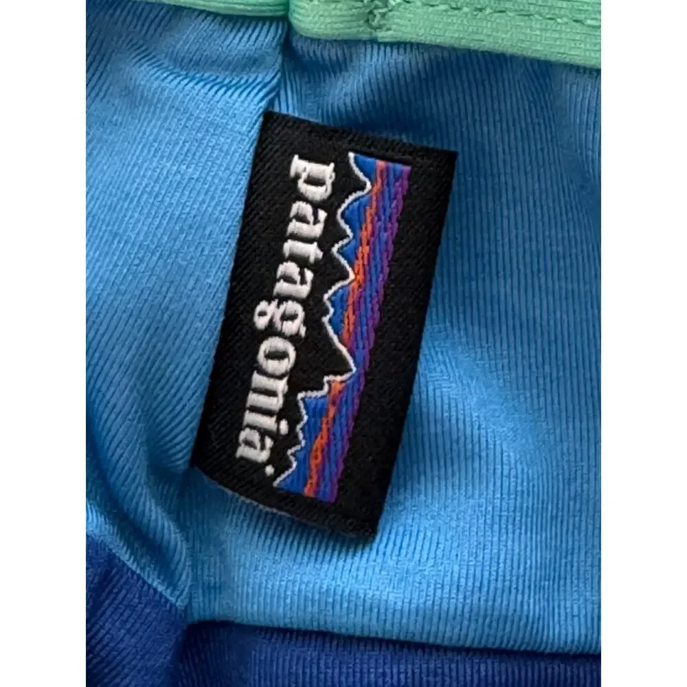 New Patagonia Baby Blue Colorblock Swim Bottom 0-3M